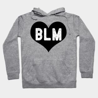 BLM - Black Lives Matter Black Heart Hoodie